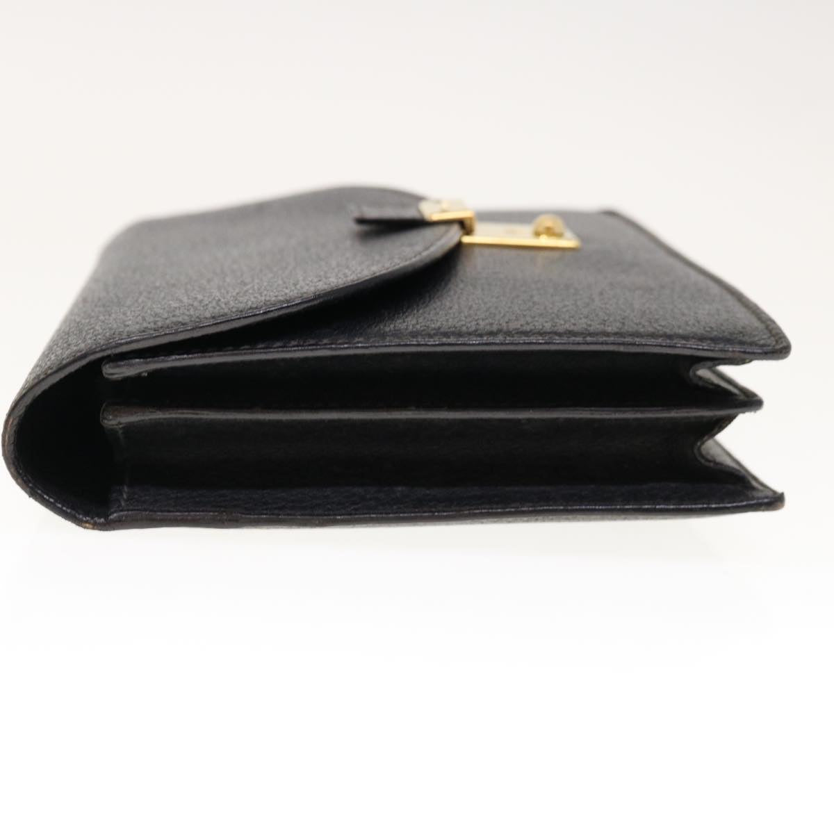 GUCCI Clutch Bag Leather Black  ep2949