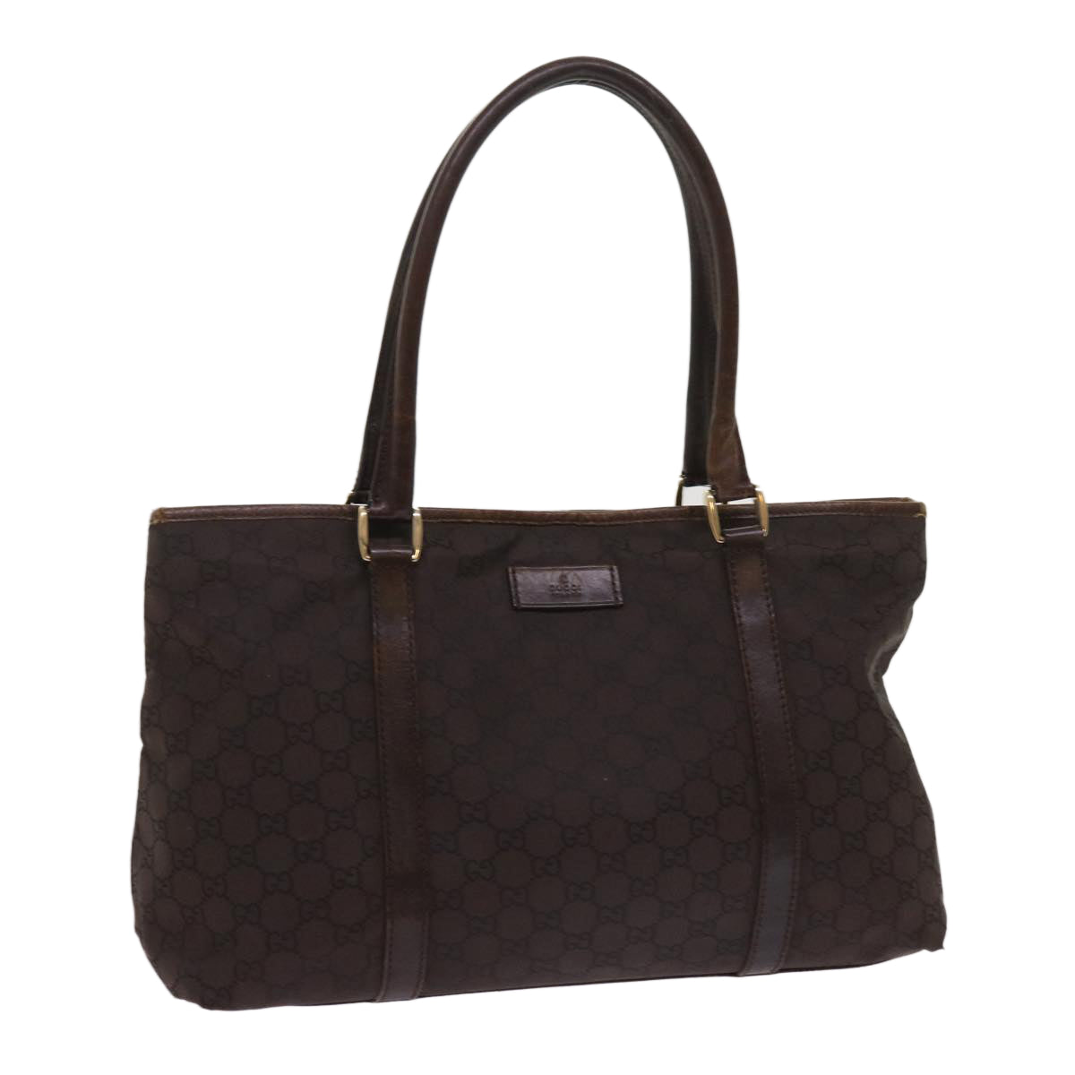 GUCCI GG Canvas Tote Bag Brown 257302  ep2965