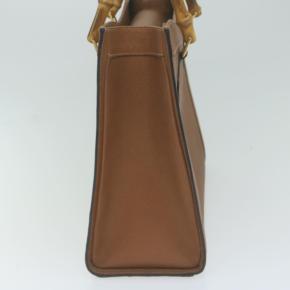 GUCCI Bamboo Hand Bag Leather Brown 002 123 0260  ep2994
