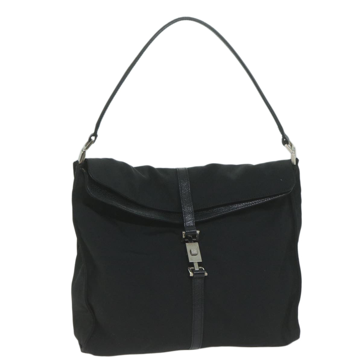GUCCI Jackie Shoulder Bag Canvas Black 001 3355  ep3051