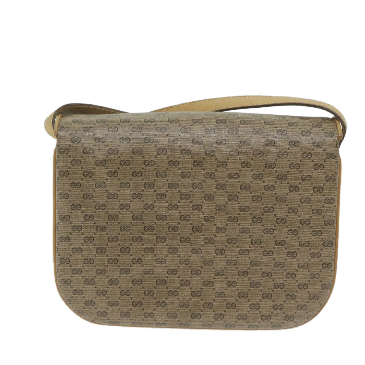 GUCCI Micro GG Supreme Shoulder Bag PVC Beige  ep3053