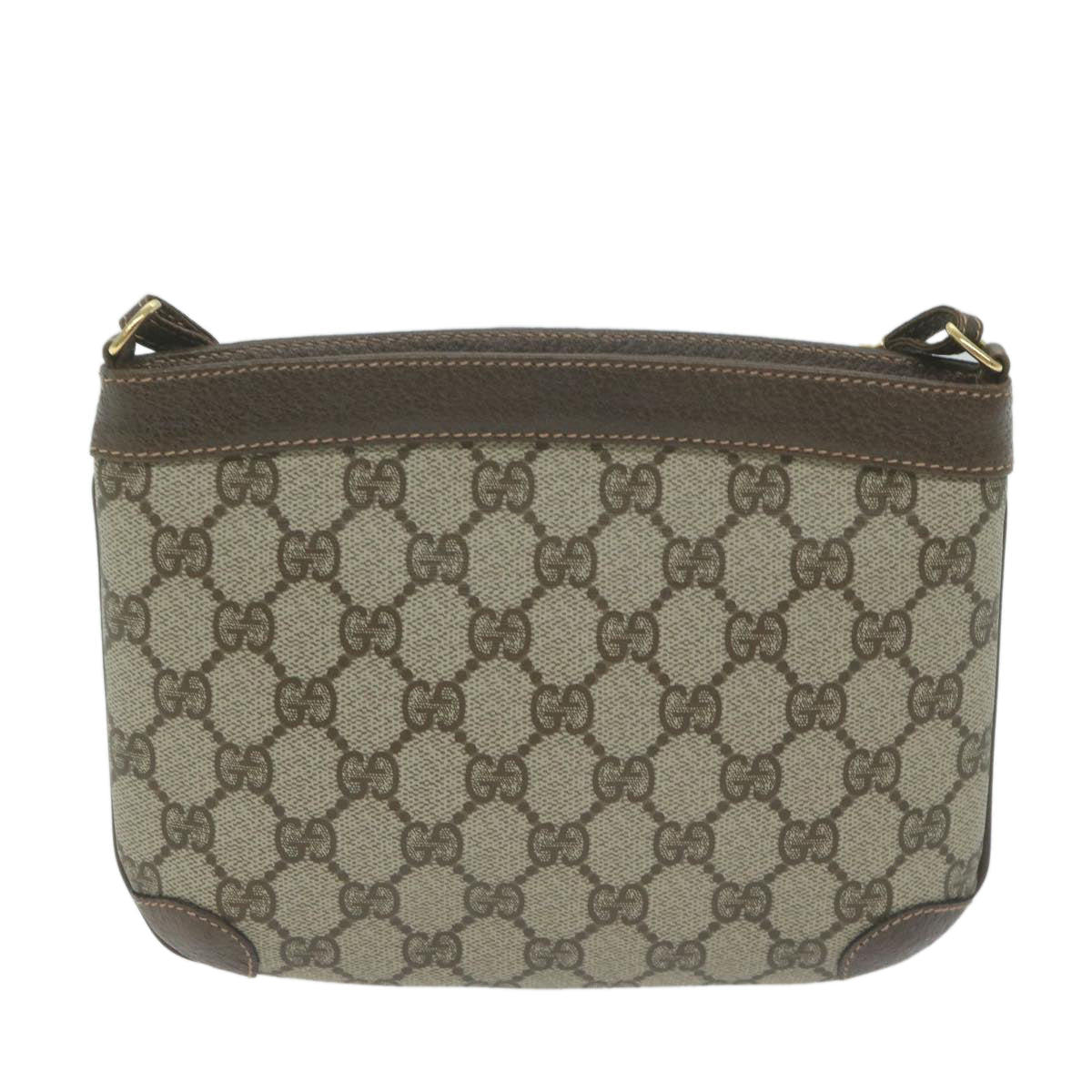 GUCCI GG Supreme Shoulder Bag PVC Leather Beige 007 58 6075 8031  ep3055