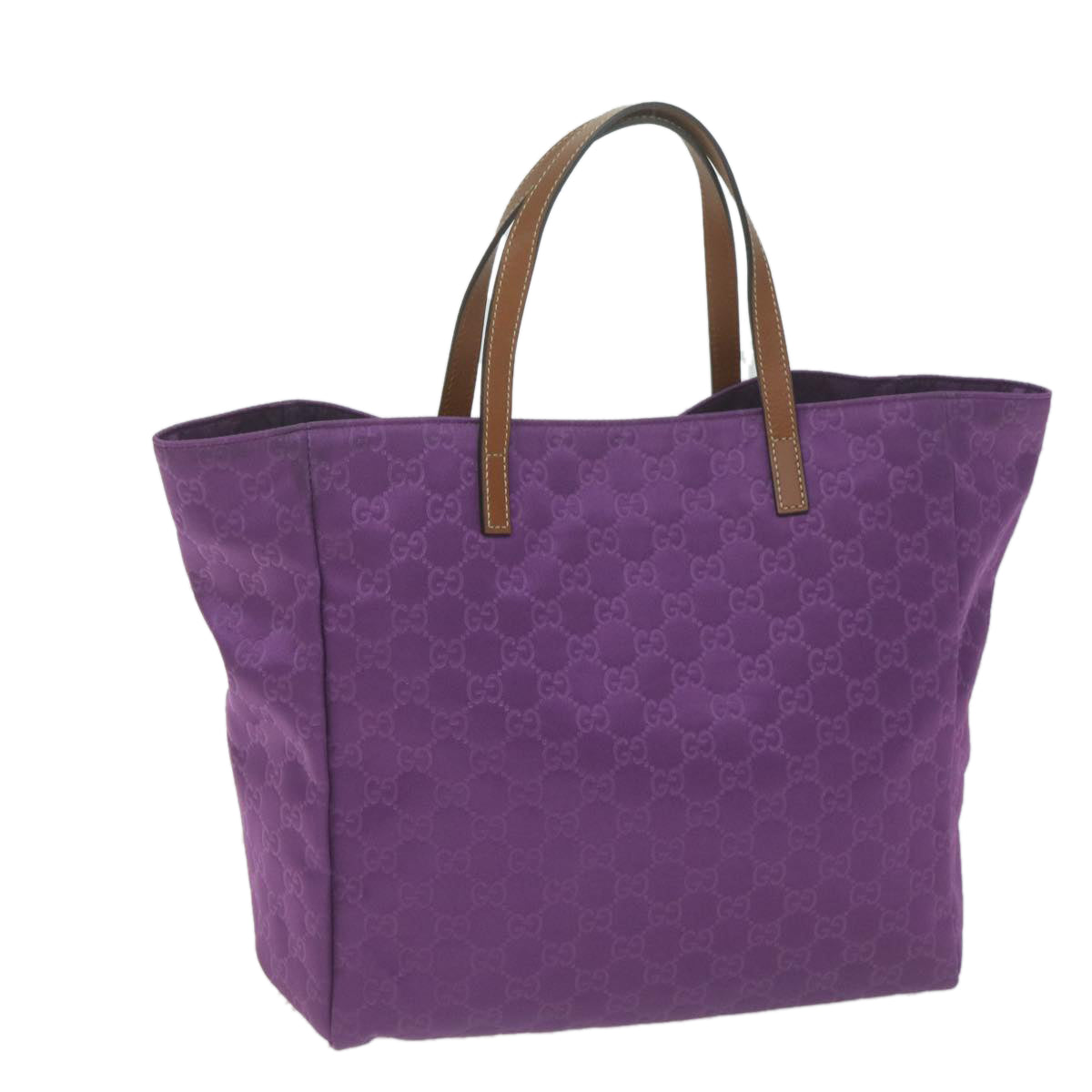 GUCCI GG Canvas Tote Bag Purple 282439  ep3107