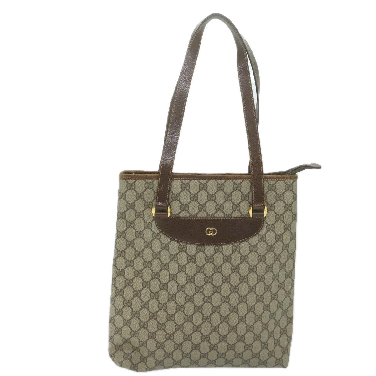 GUCCI GG Supreme Tote Bag PVC Beige 002 270 6130  ep3116