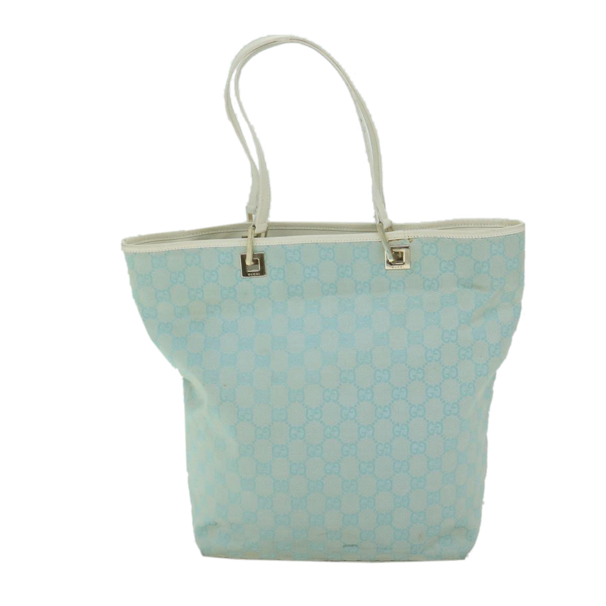 GUCCI GG Canvas Tote Bag Light Blue 002 1098  ep3162