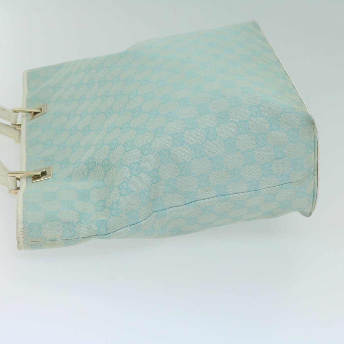 GUCCI GG Canvas Tote Bag Light Blue 002 1098  ep3162