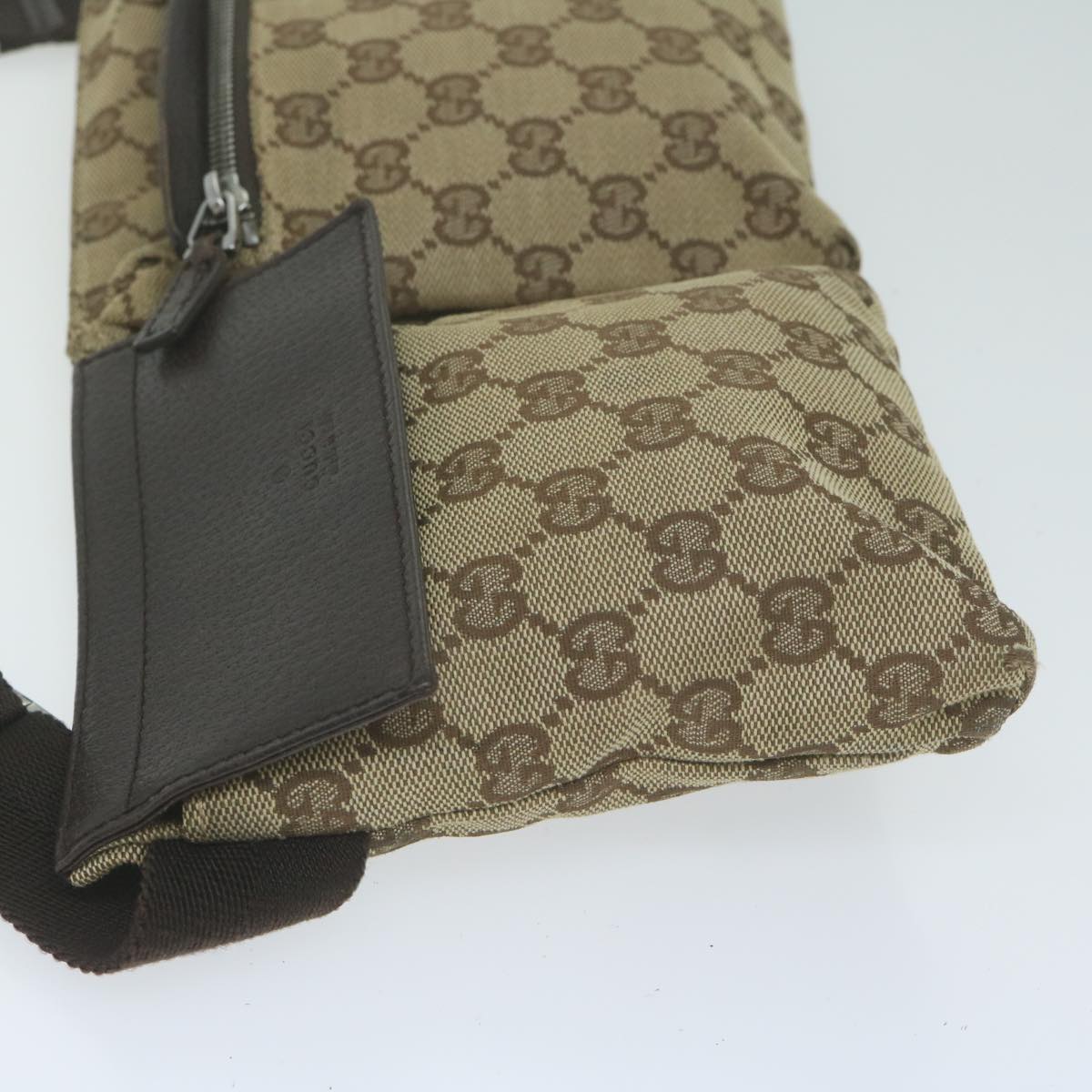 GUCCI GG Canvas Waist bag Beige 28566  ep3173