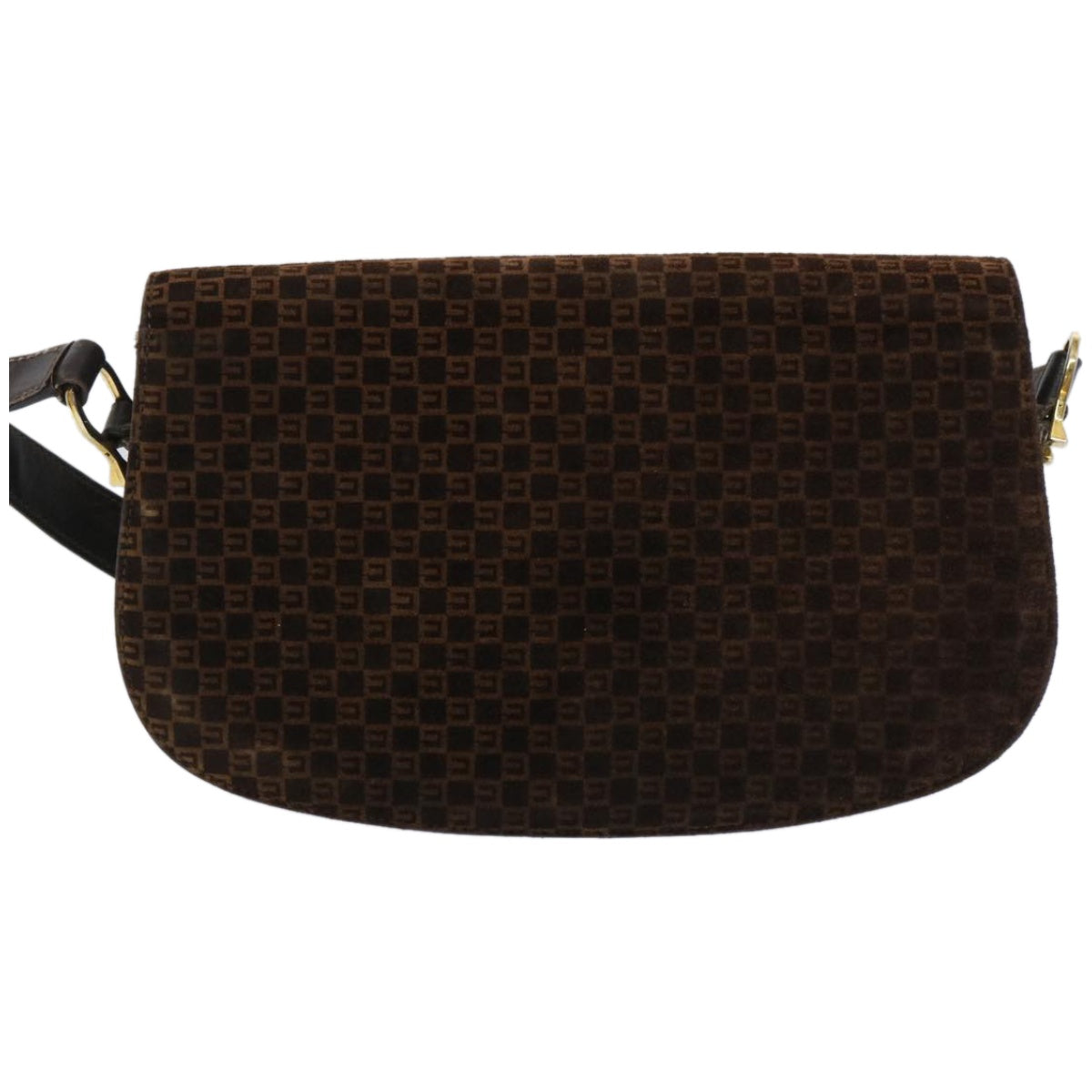 GUCCI Shoulder Bag Suede Brown  ep3231