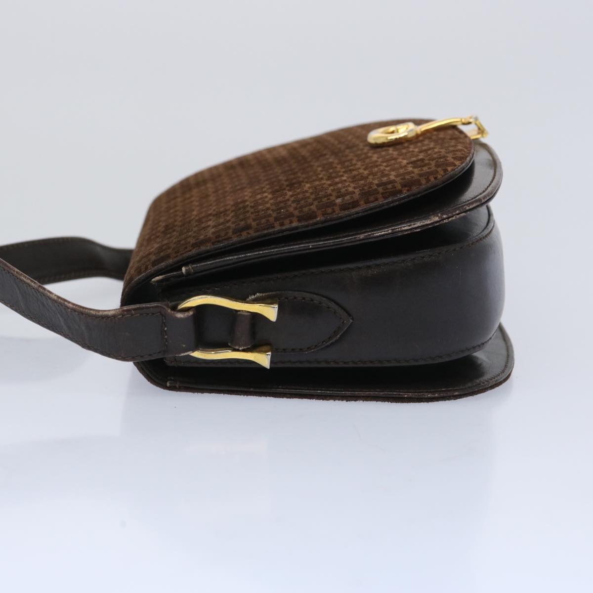 GUCCI Shoulder Bag Suede Brown  ep3231