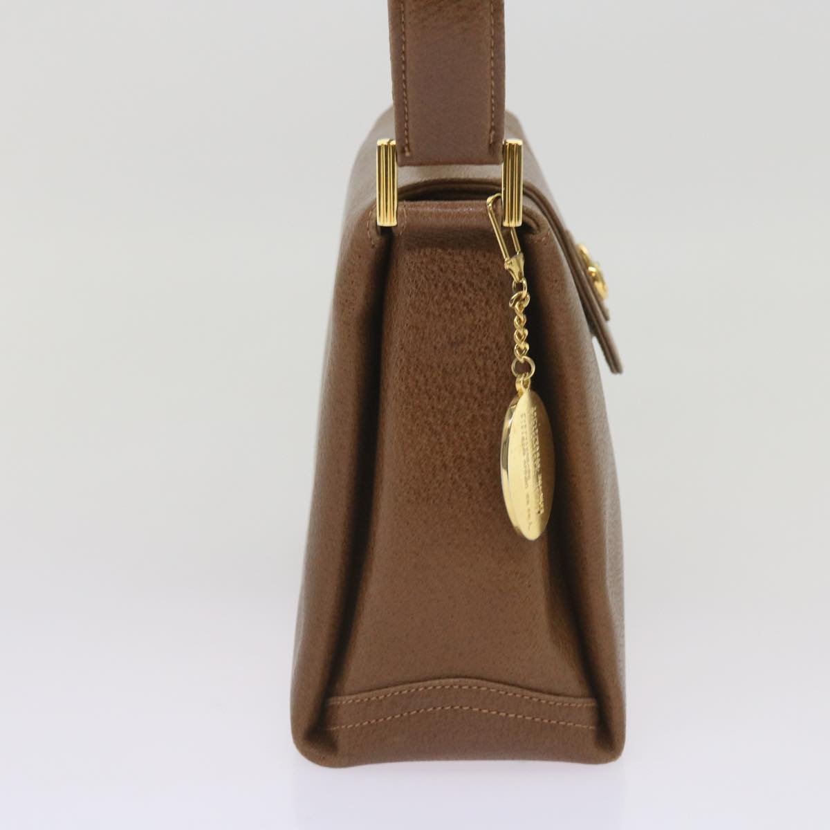 GUCCI Hand Bag Leather Brown  ep3291