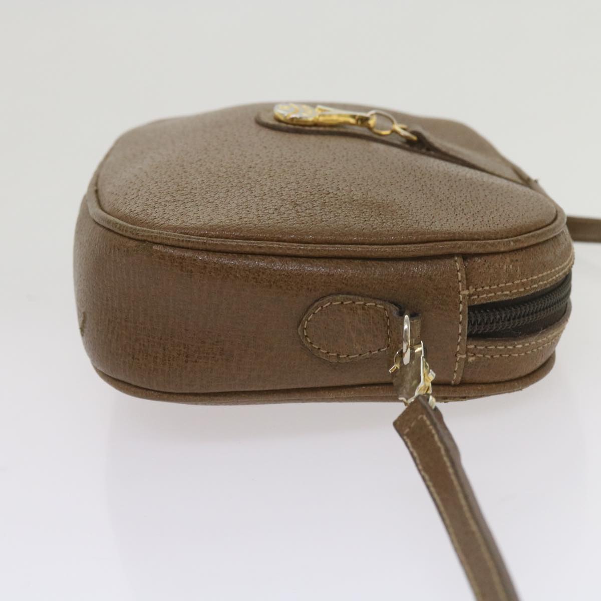 GUCCI Shoulder Bag Leather Brown  ep3304