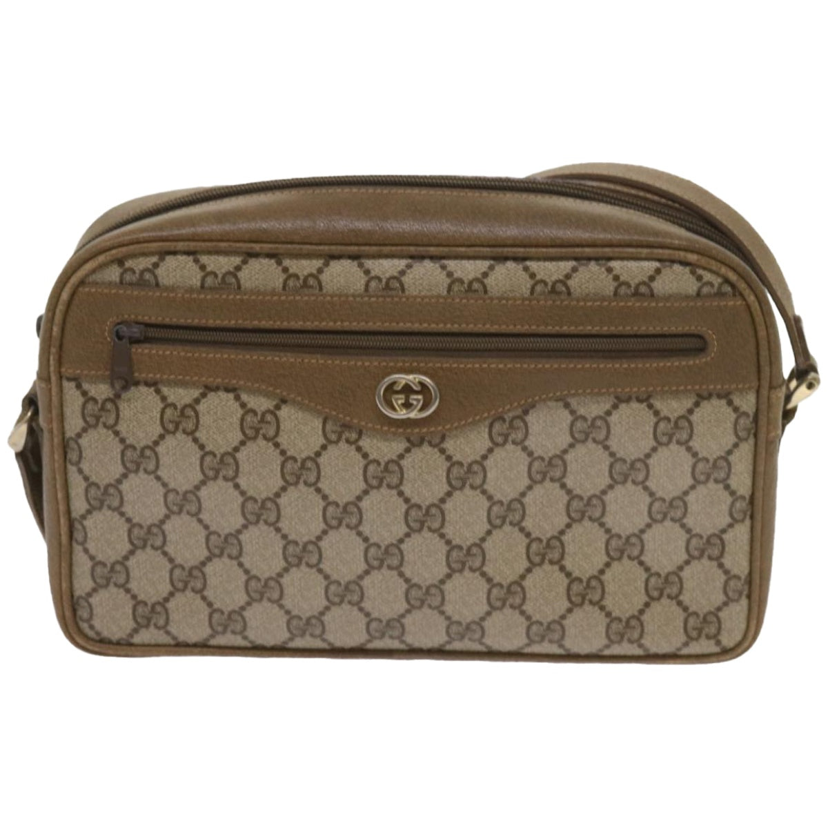 GUCCI GG Supreme Shoulder Bag PVC Beige 001 067 1281  ep3308