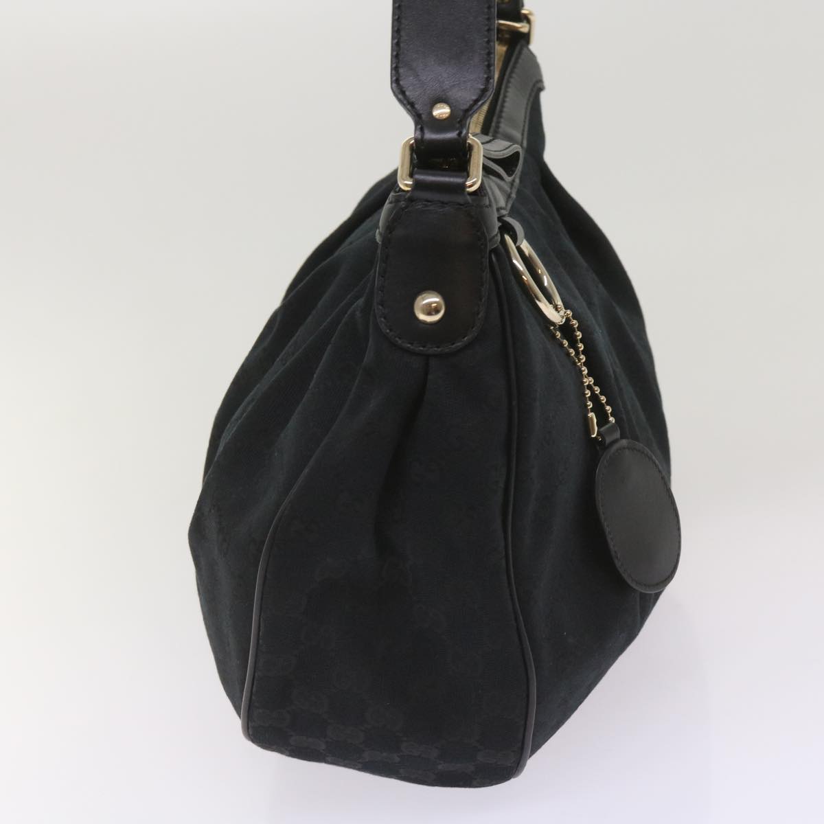 GUCCI GG Canvas Shoulder Bag Black 232955  ep3313