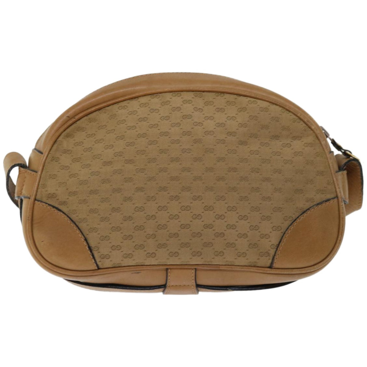 GUCCI Micro GG Canvas Shoulder Bag Beige  ep3382