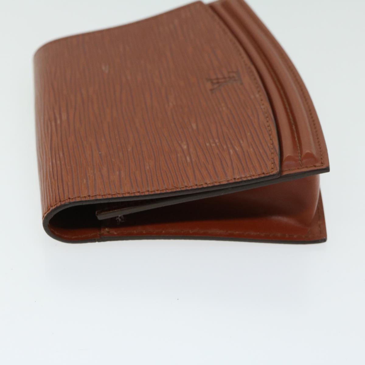 LOUIS VUITTON Epi Tilsitt Pouch Brown M52603 LV ep3395