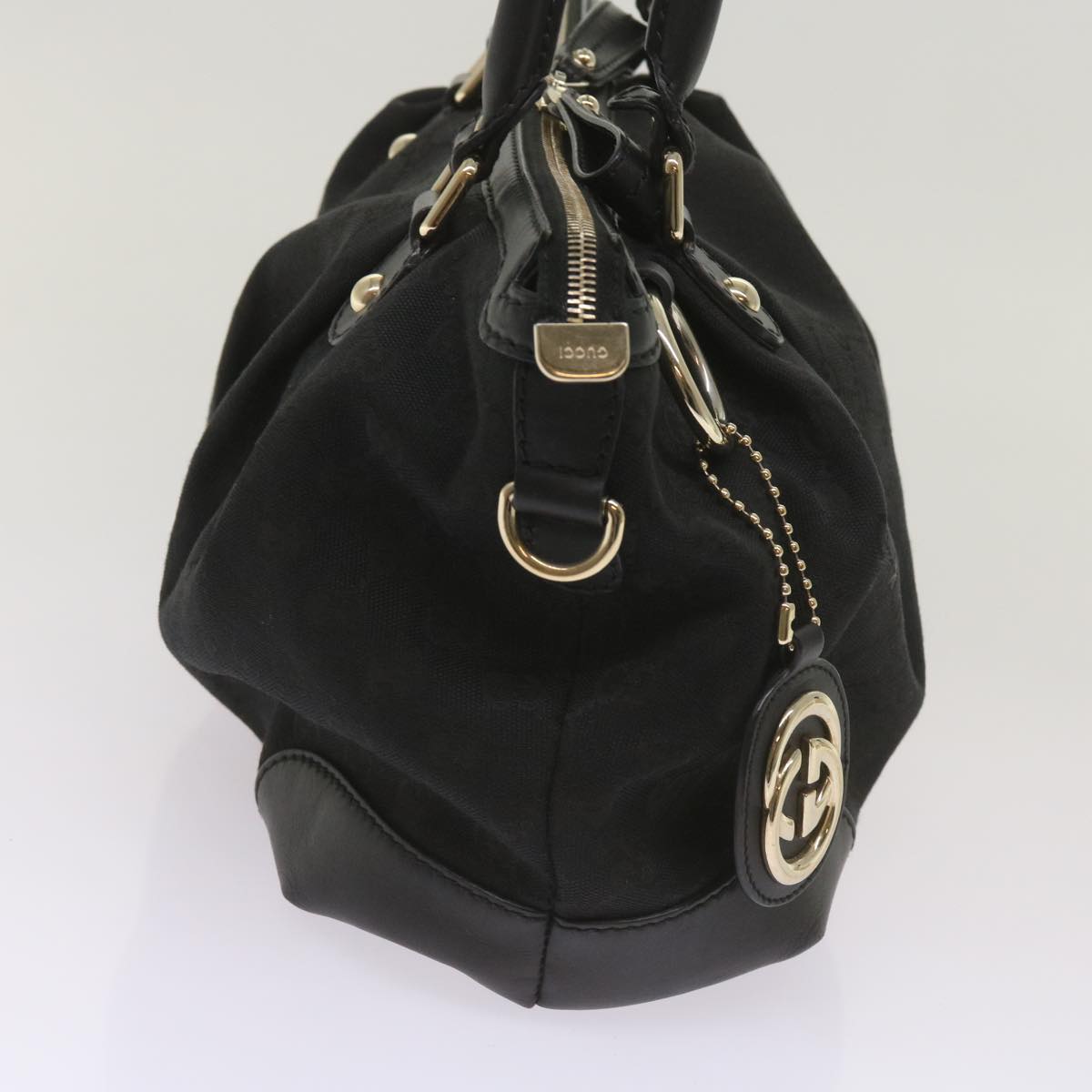 GUCCI GG Canvas Hand Bag Black 247902  ep3437