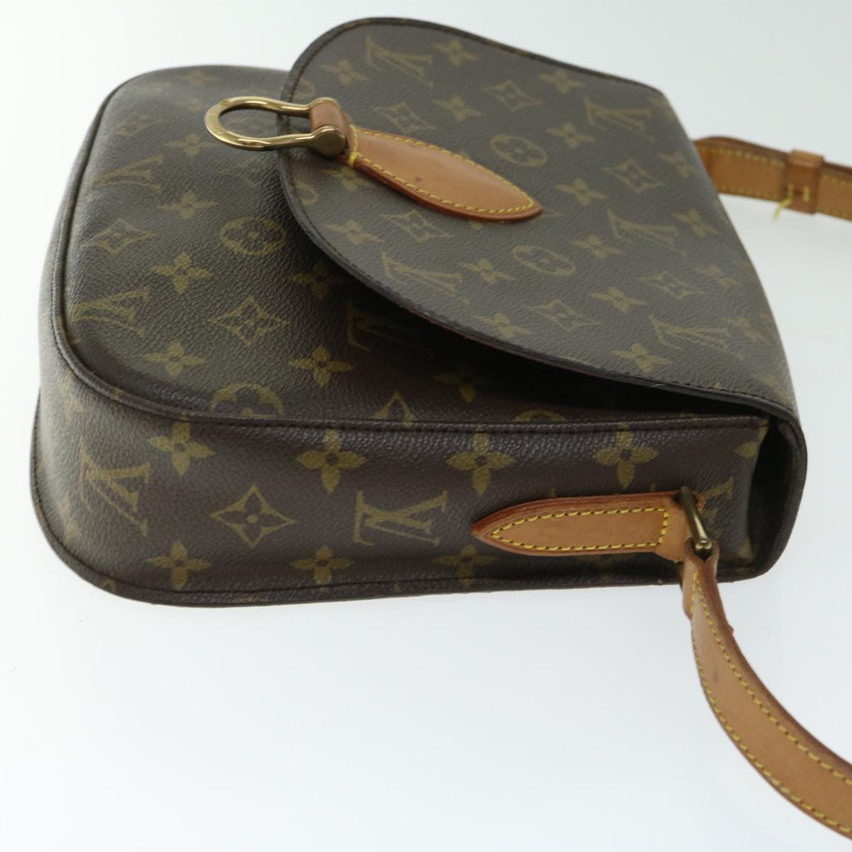 LOUIS VUITTON Monogram Saint Cloud GM Shoulder Bag M51242 LV ep3455
