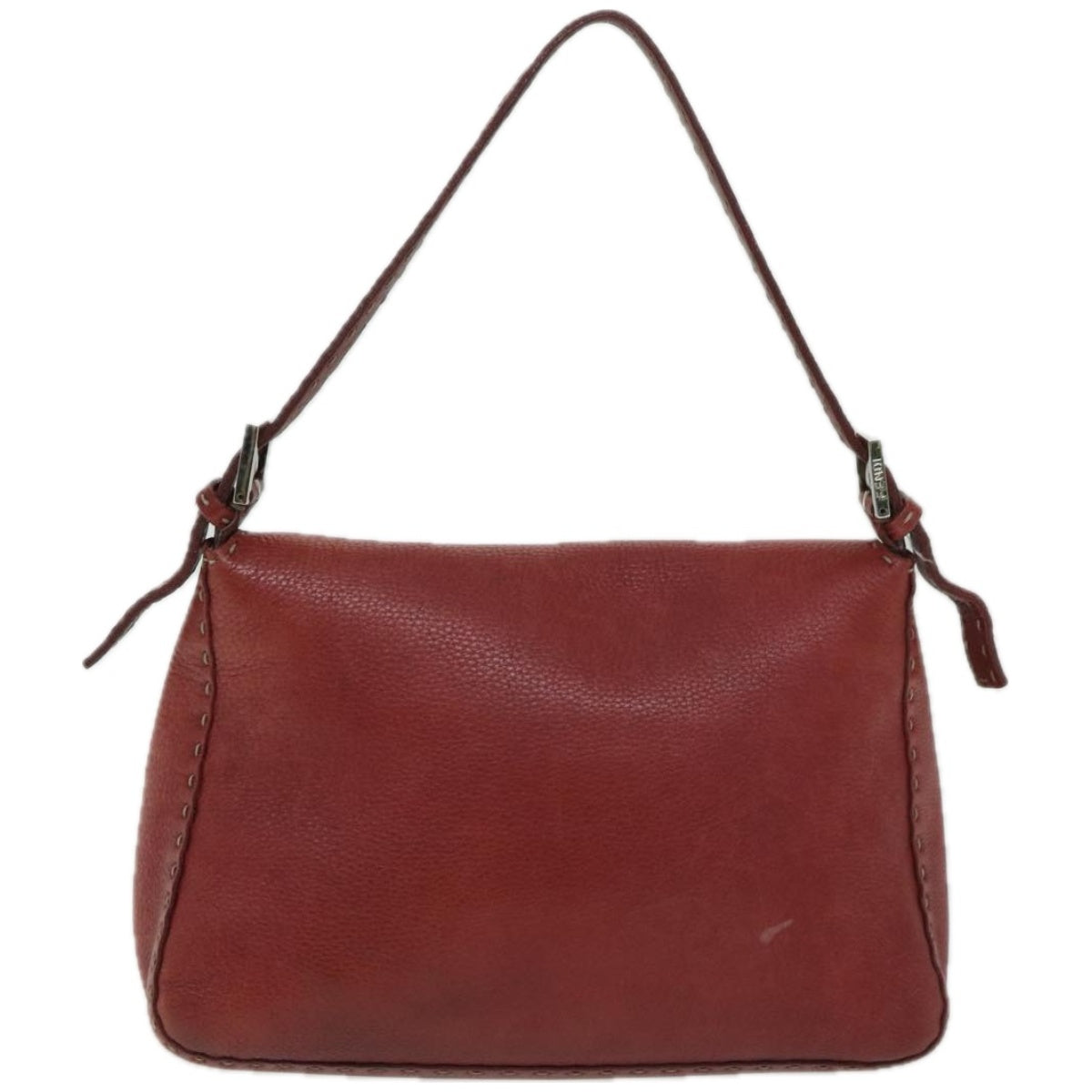 Luxury FendiMamma Baguette Shoulder Bag Leather Redep3505