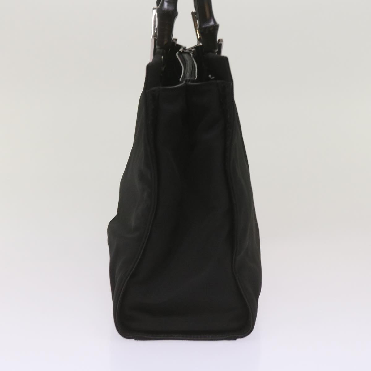 GUCCI Bamboo Hand Bag Canvas Black 002 1016  ep3520