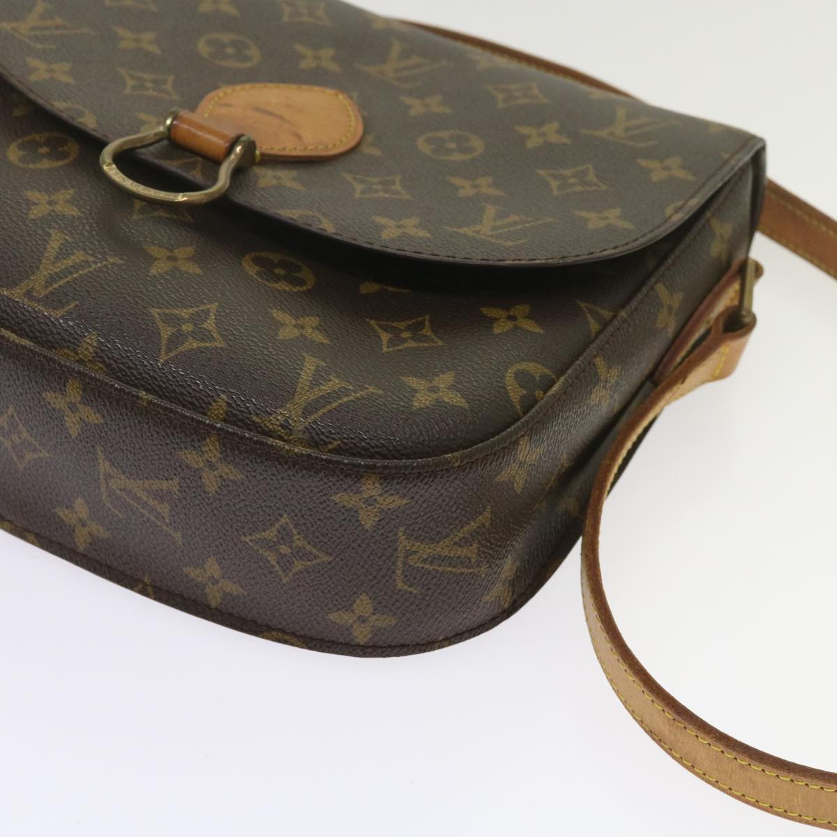 LOUIS VUITTON Monogram Saint Cloud GM Shoulder Bag M51242 LV ep3649