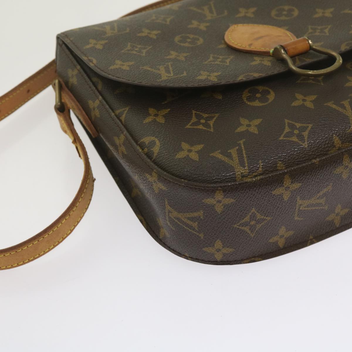 LOUIS VUITTON Monogram Saint Cloud GM Shoulder Bag M51242 LV ep3649