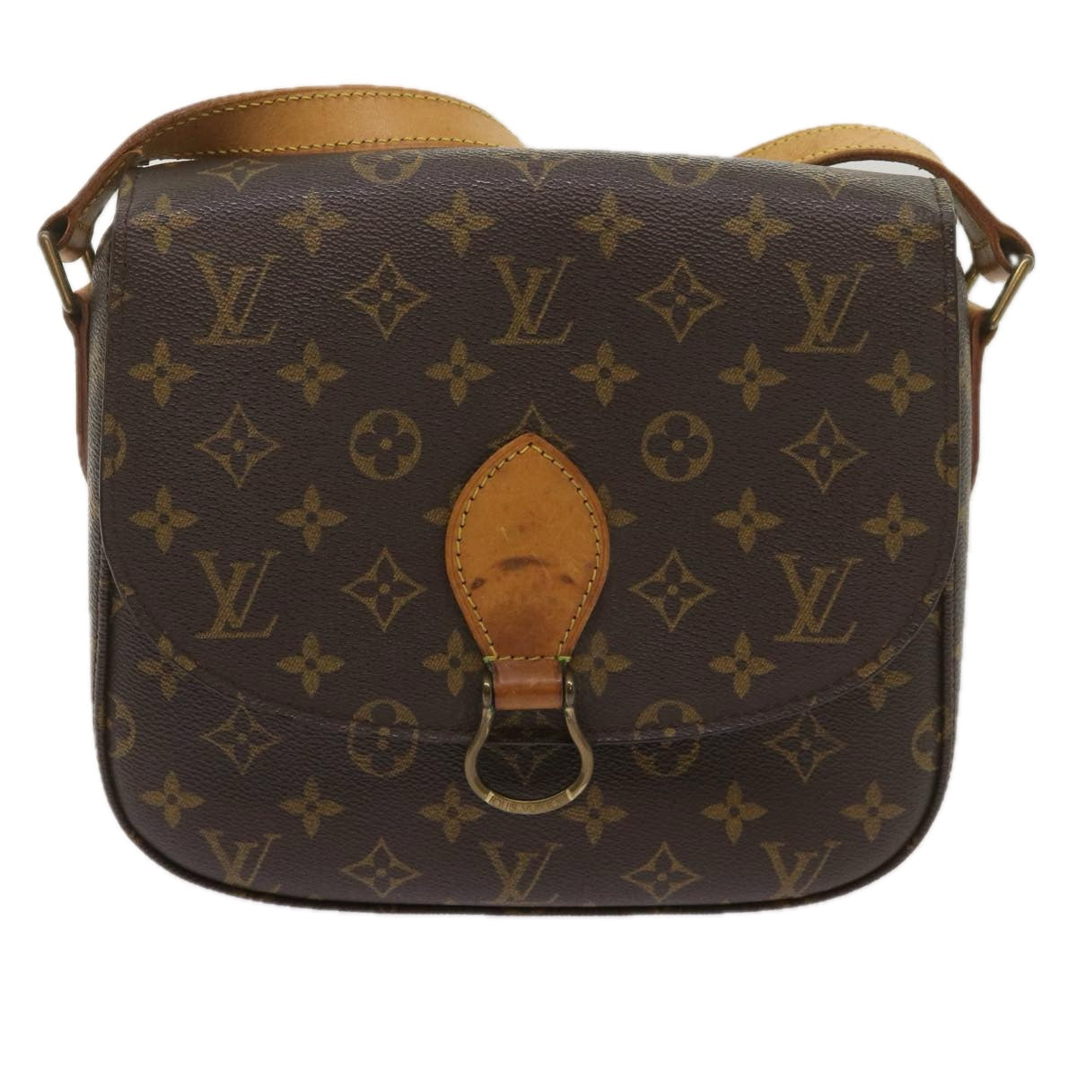 LOUIS VUITTON Monogram Saint Cloud GM Shoulder Bag M51242 LV ep3649