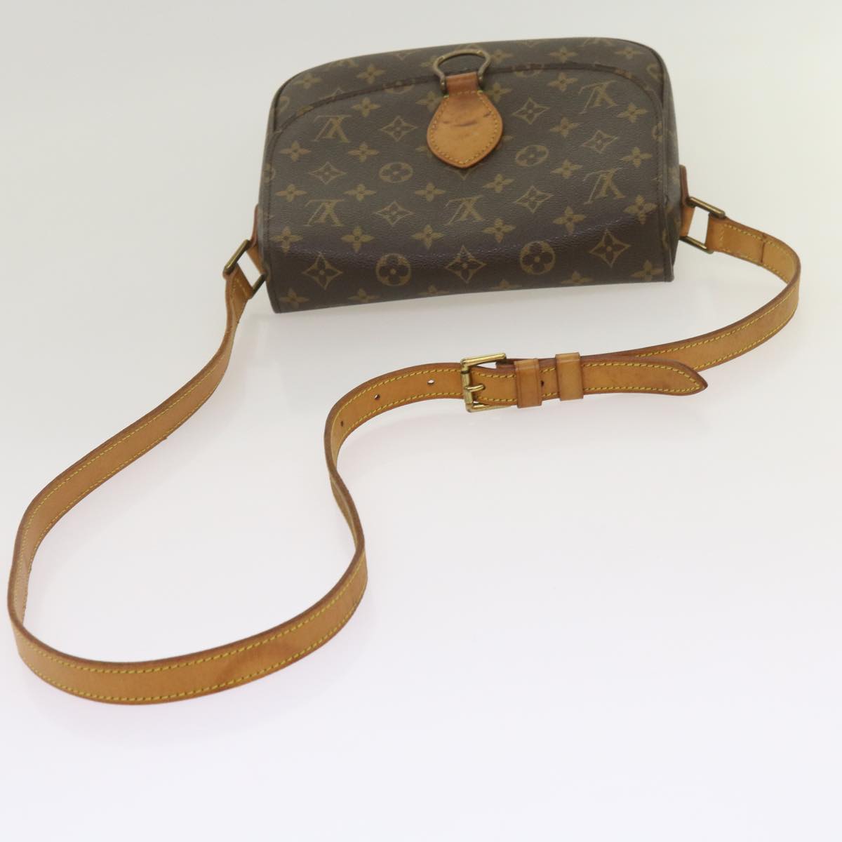 LOUIS VUITTON Monogram Saint Cloud GM Shoulder Bag M51242 LV ep3649