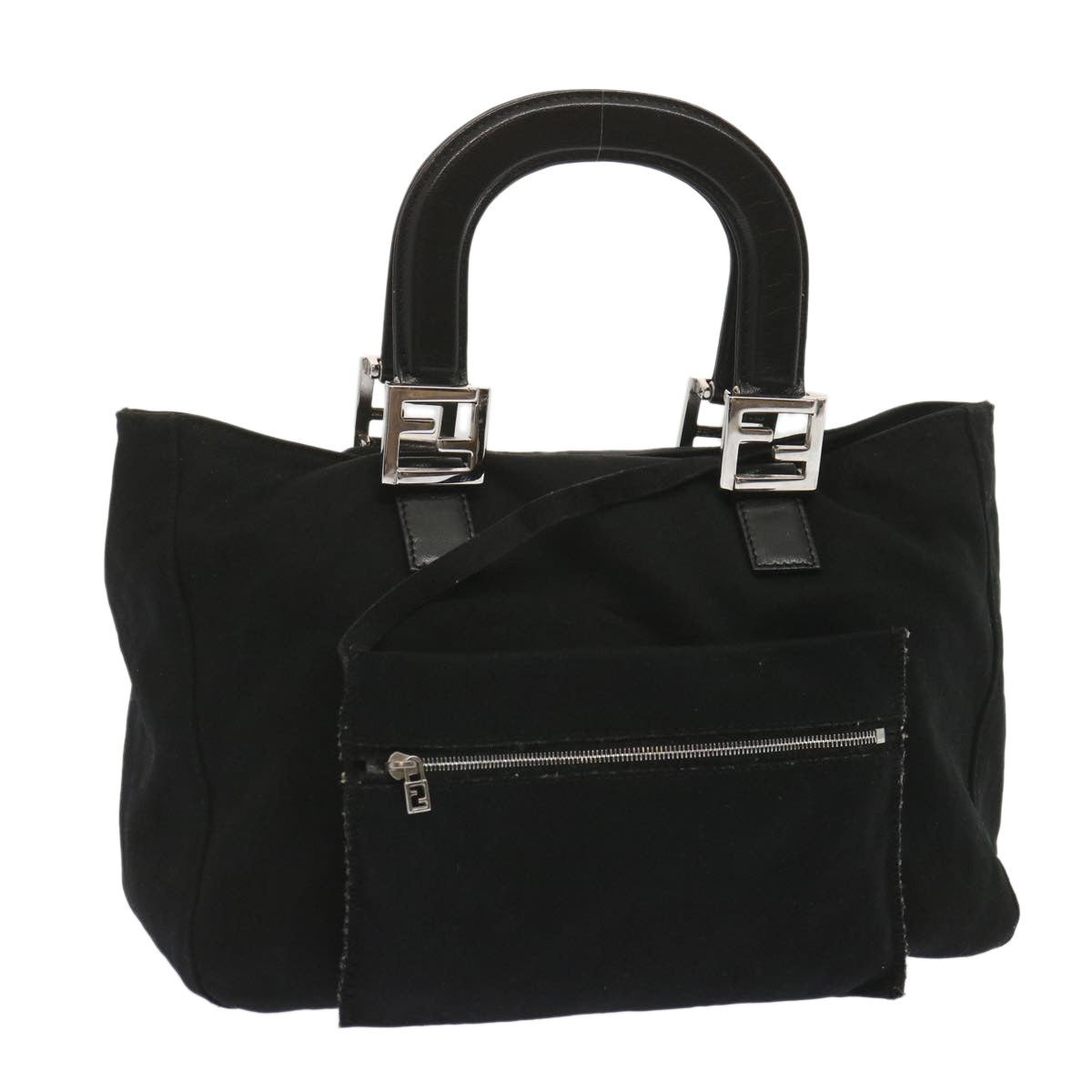 Luxury FendiHand Bag Nylon Blackep3688
