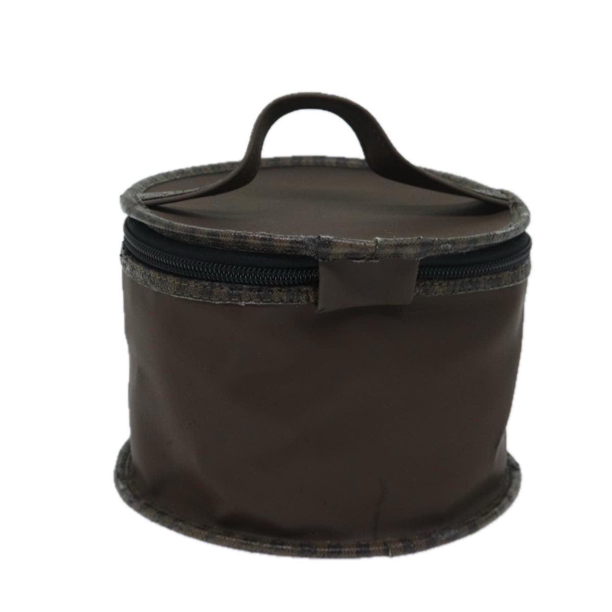 Luxury FendiVanity Hand Bag Nylon Brownep3715