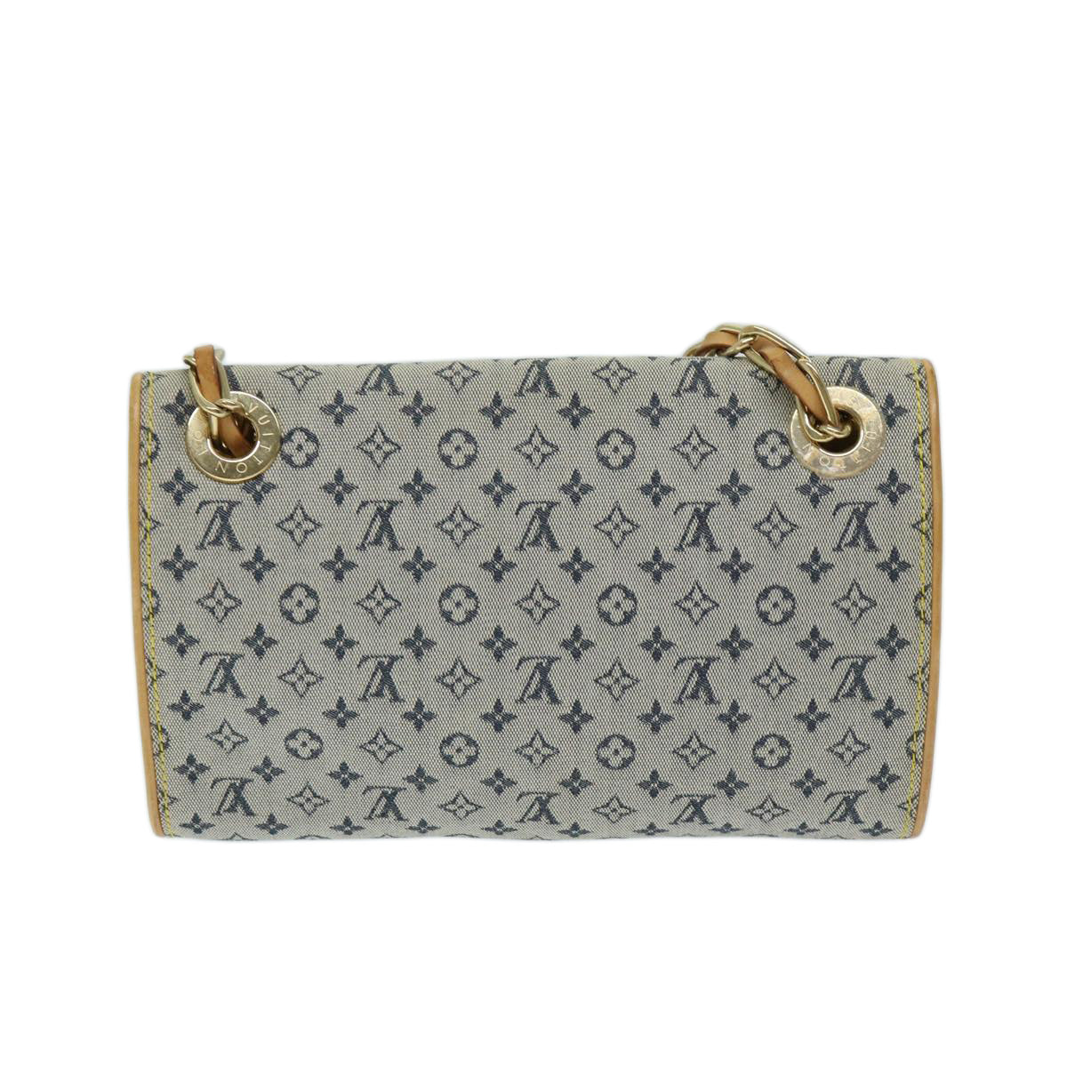 LOUIS VUITTON Monogram Mini Camille Chain Shoulder Bag Blue M92002 ep3756