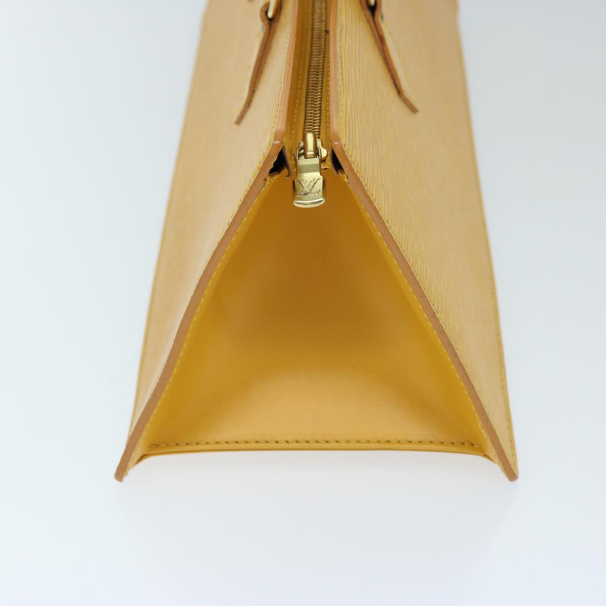 LOUIS VUITTON Epi Sac Triangle Hand Bag Yellow M52099 LV ep3761