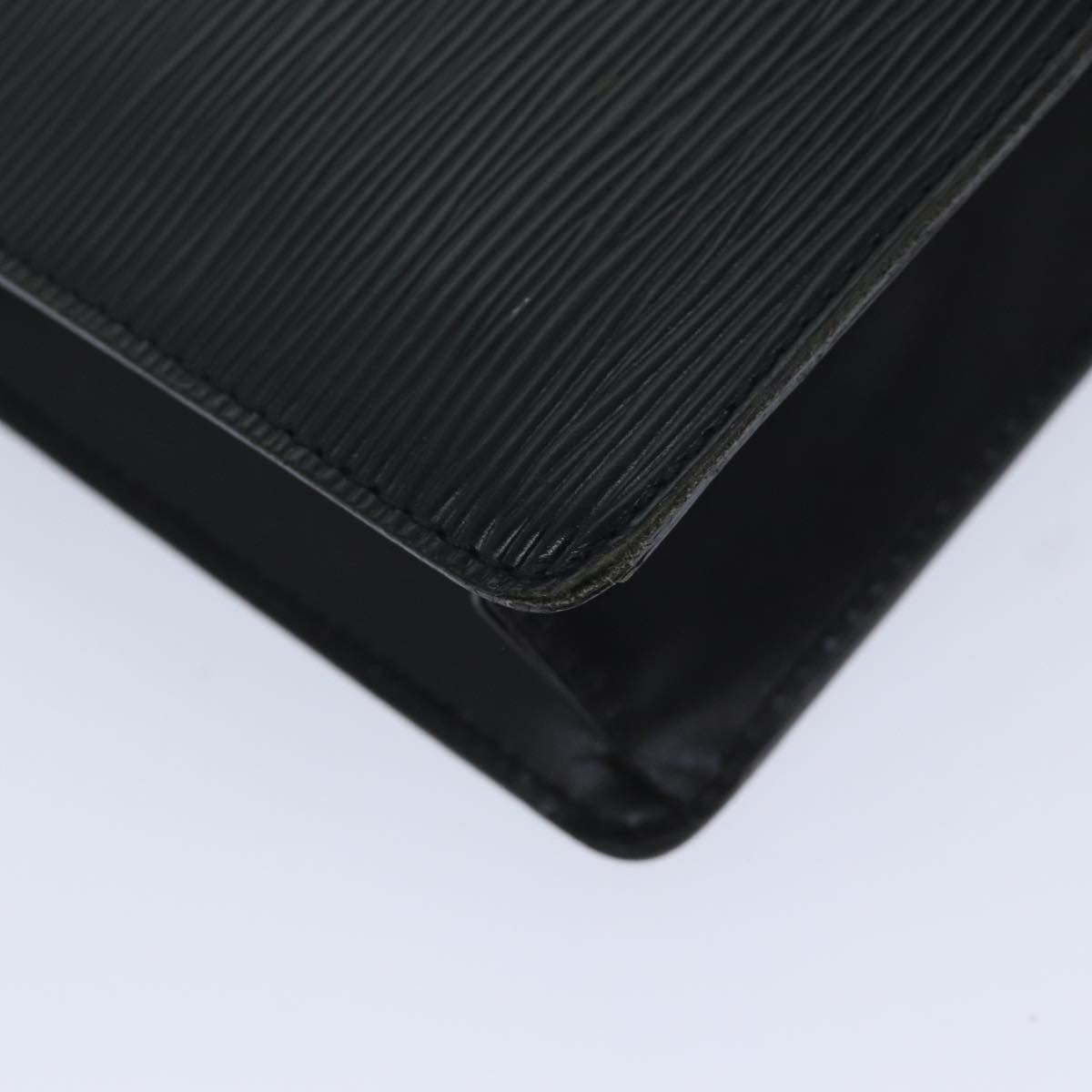 LOUIS VUITTON Epi Pochette Homme Clutch Bag Black M52522 LV ep3793
