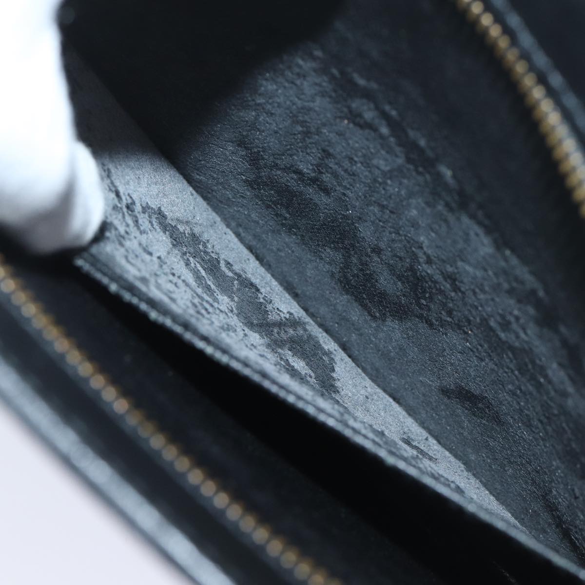 LOUIS VUITTON Epi Pochette Homme Clutch Bag Black M52522 LV ep3793