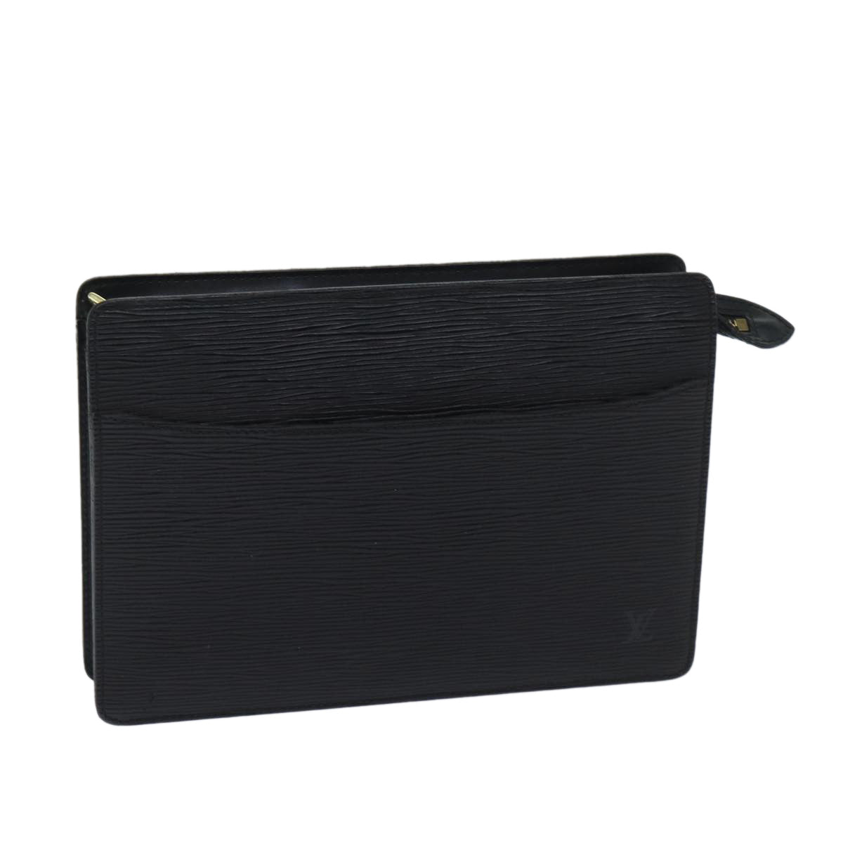 LOUIS VUITTON Epi Pochette Homme Clutch Bag Black M52522 LV ep3793