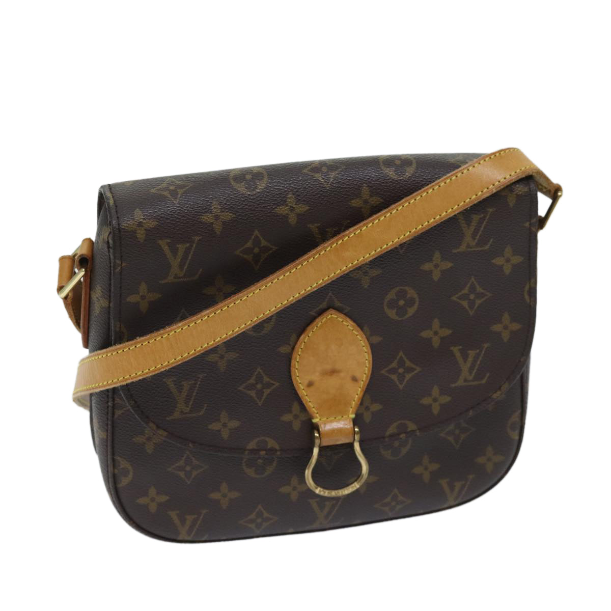 LOUIS VUITTON Monogram Saint Cloud GM Shoulder Bag M51242 LV ep3794