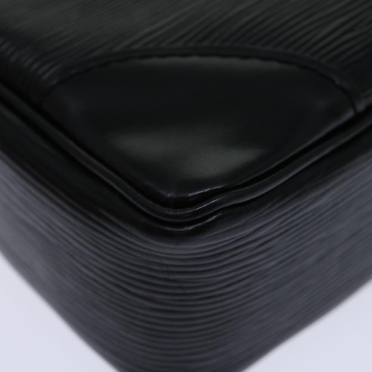 LOUIS VUITTON Epi Porte Documents Voyage Business Bag Black M54472 ep3819
