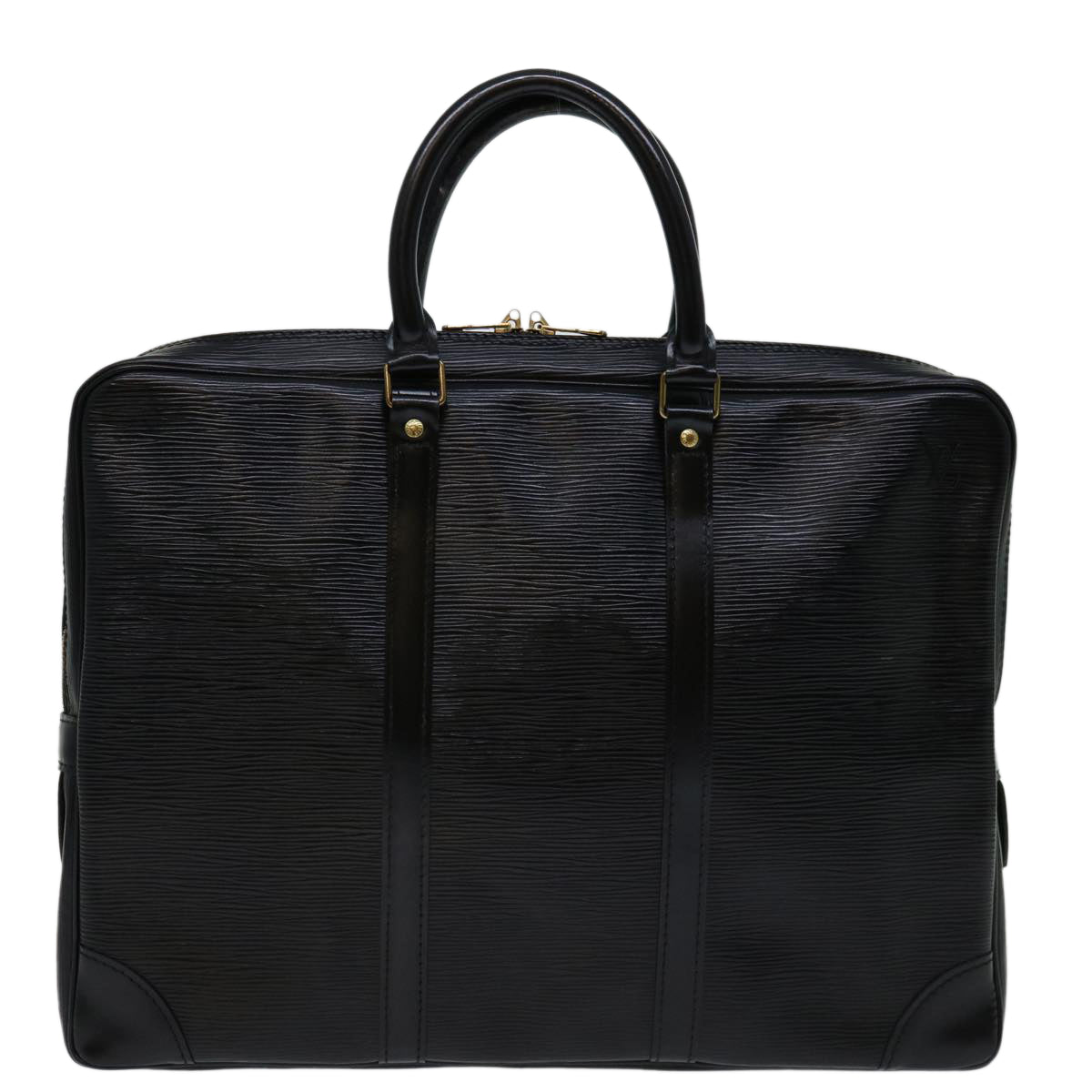 LOUIS VUITTON Epi Porte Documents Voyage Business Bag Black M54472 ep3819