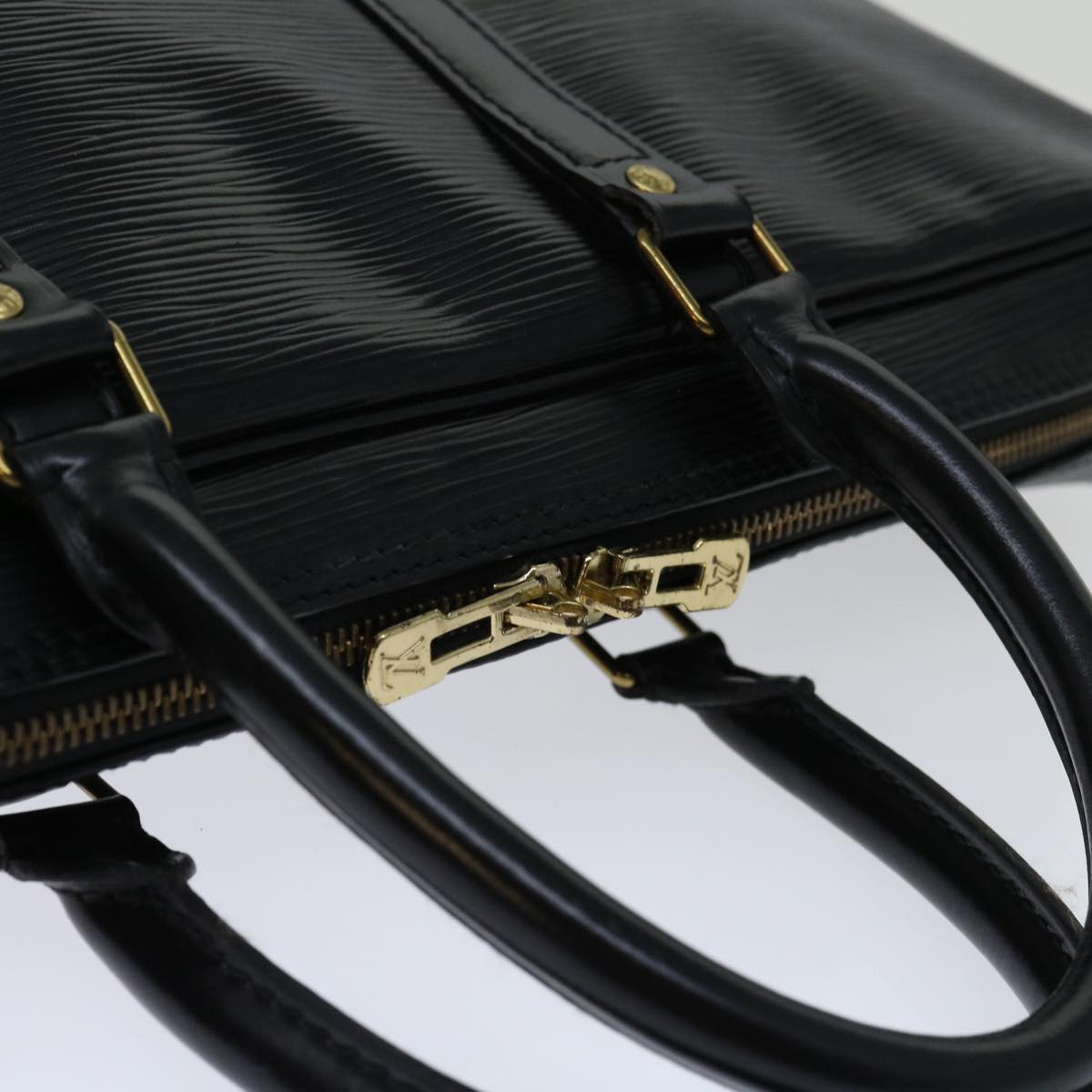 LOUIS VUITTON Epi Porte Documents Voyage Business Bag Black M54472 ep3819