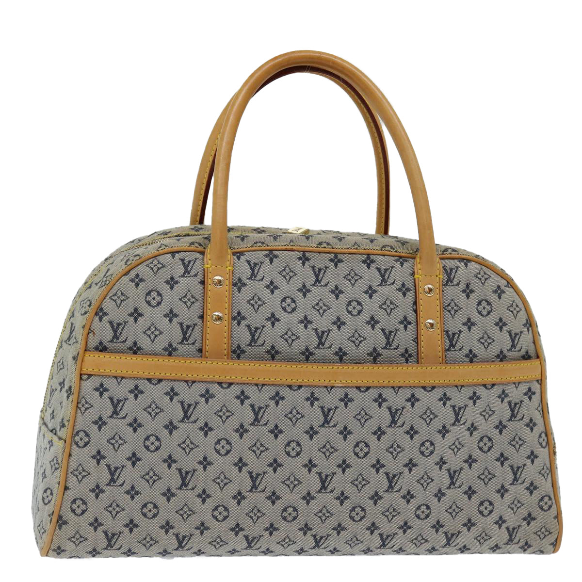 LOUIS VUITTON Monogram Mini Marie Hand Bag Blue M92003 LV ep3865