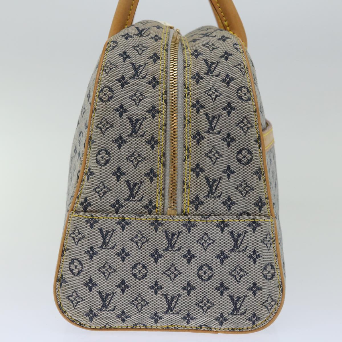 LOUIS VUITTON Monogram Mini Marie Hand Bag Blue M92003 LV ep3865