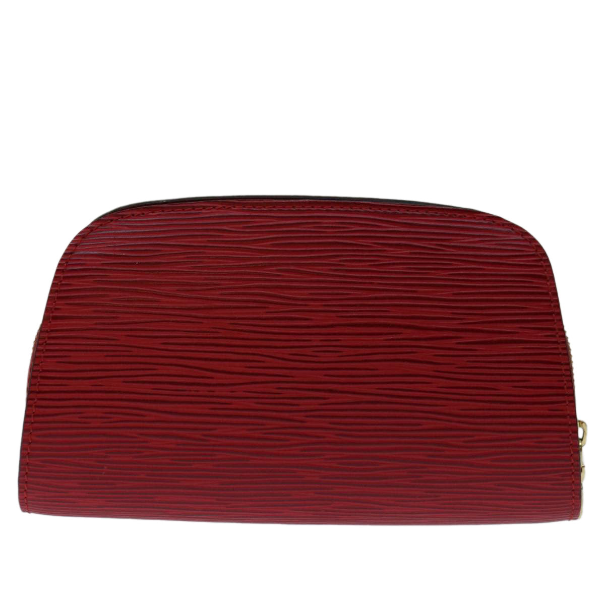 LOUIS VUITTON Epi Dauphine PM Pouch Red M48447 LV ep3876