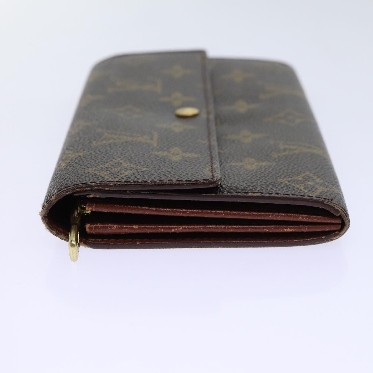 LOUIS VUITTON Monogram Pochette Porte Monnaie Credit Wallet M61725 ep3878