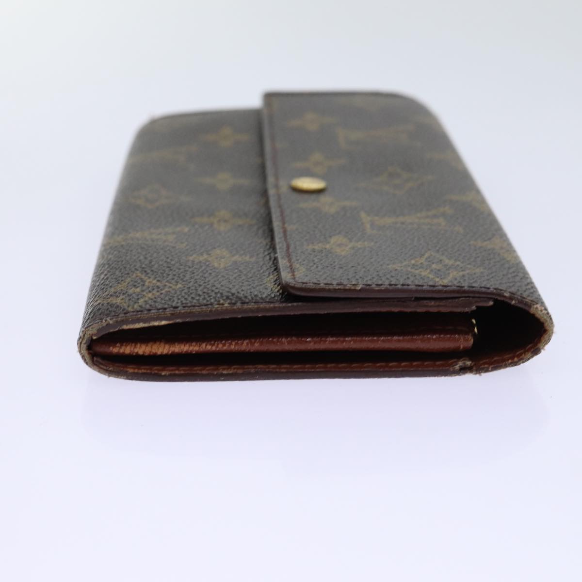 LOUIS VUITTON Monogram Pochette Porte Monnaie Credit Wallet M61725 ep3878