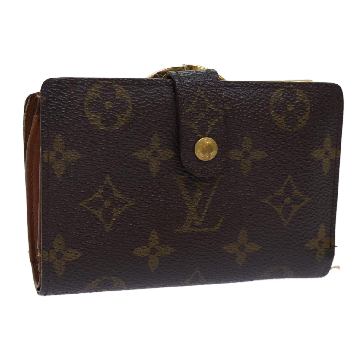 LOUIS VUITTON Monogram Porte Monnaie Billets Viennois Wallet M61663 ep3879