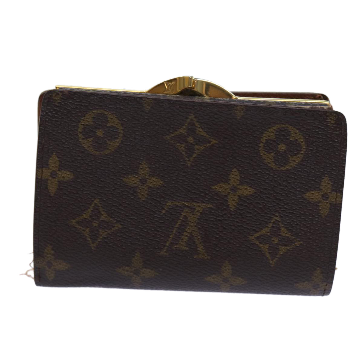 LOUIS VUITTON Monogram Porte Monnaie Billets Viennois Wallet M61663 ep3879