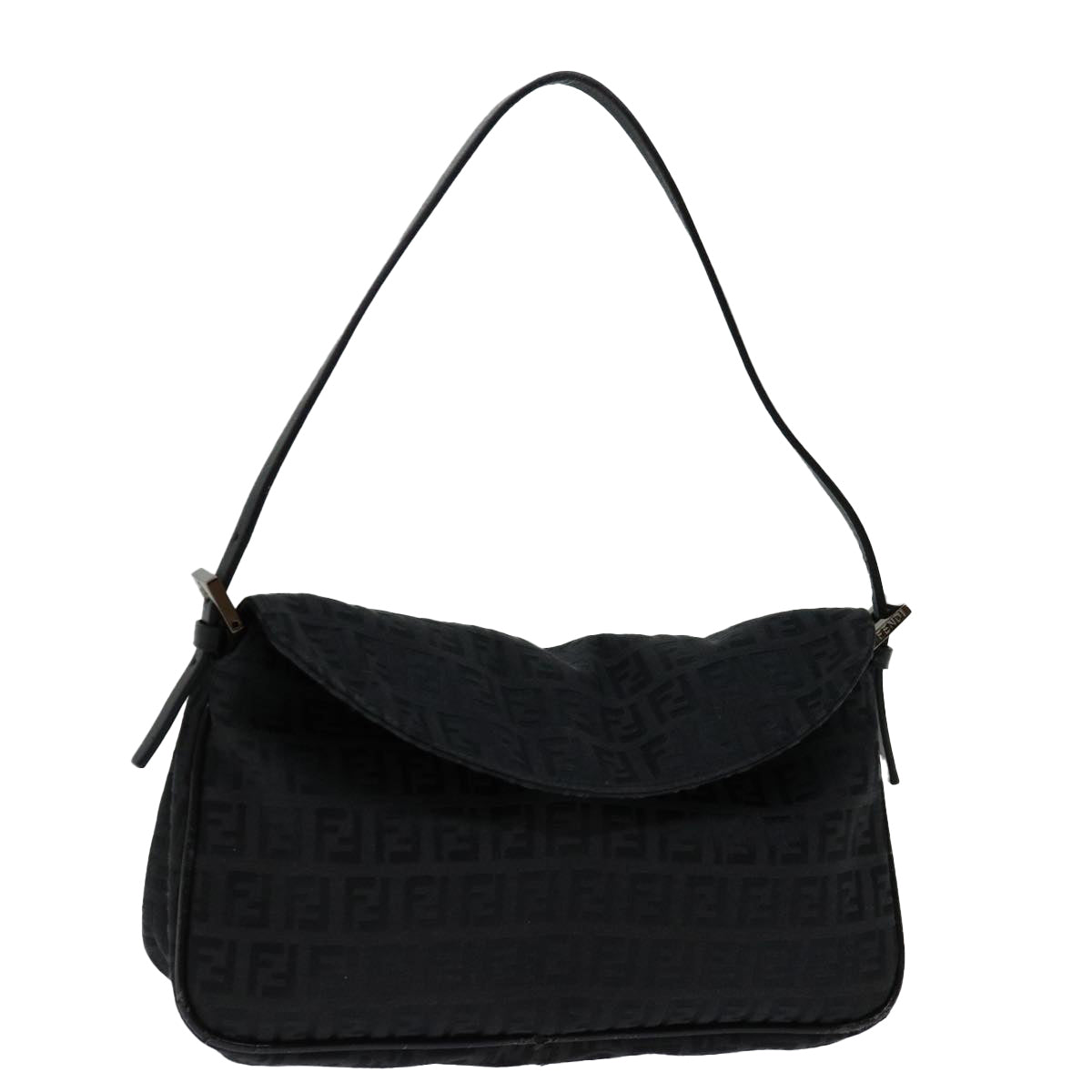 Luxury FendiZucchino Canvas Hand Bag Blackep3894