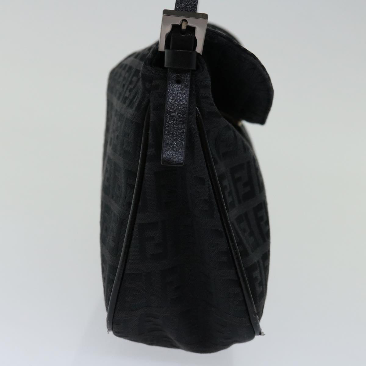 Luxury FendiZucchino Canvas Hand Bag Blackep3894