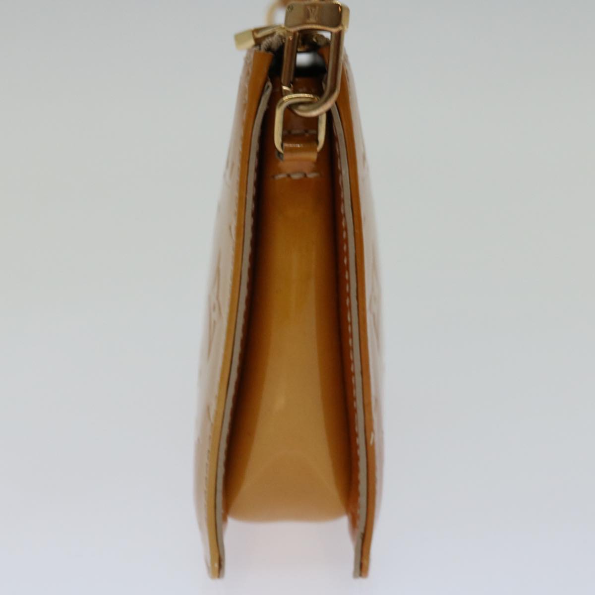 LOUIS VUITTON Monogram Vernis Lexington Pouch Beige M91010 LV ep3902