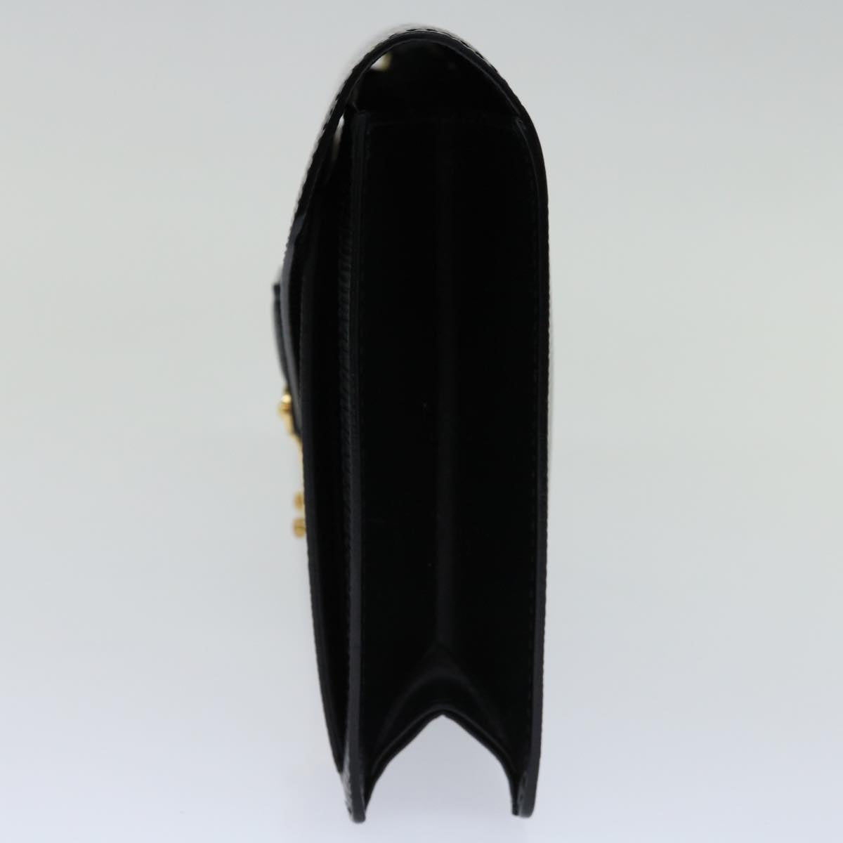 LOUIS VUITTON Epi Serie Dragonne Hand Bag Black M52612 LV ep3907