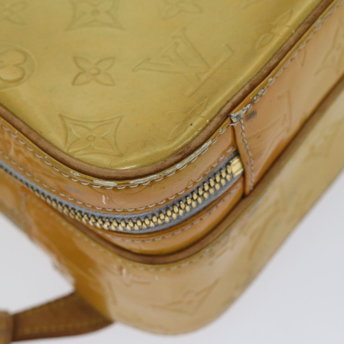 LOUIS VUITTON Monogram Vernis Marley Backpack Gris M91038 LV ep3914